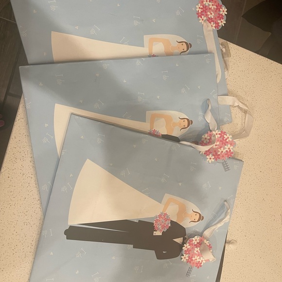 3 Wedding Gift Bags - Picture 2 of 2